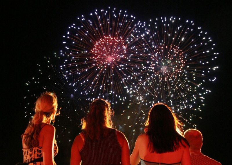 un anniversaire d'entreprise - feux d'artifices événementiel