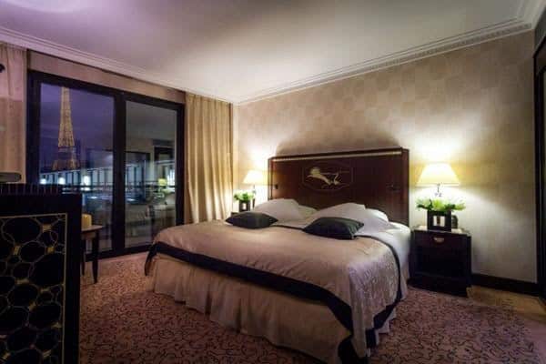 Evénementiel hotellerie luxe Courcelles - la chambre