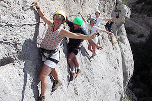 Incentive Avignon Événementiel - Via Ferrata à Avignon