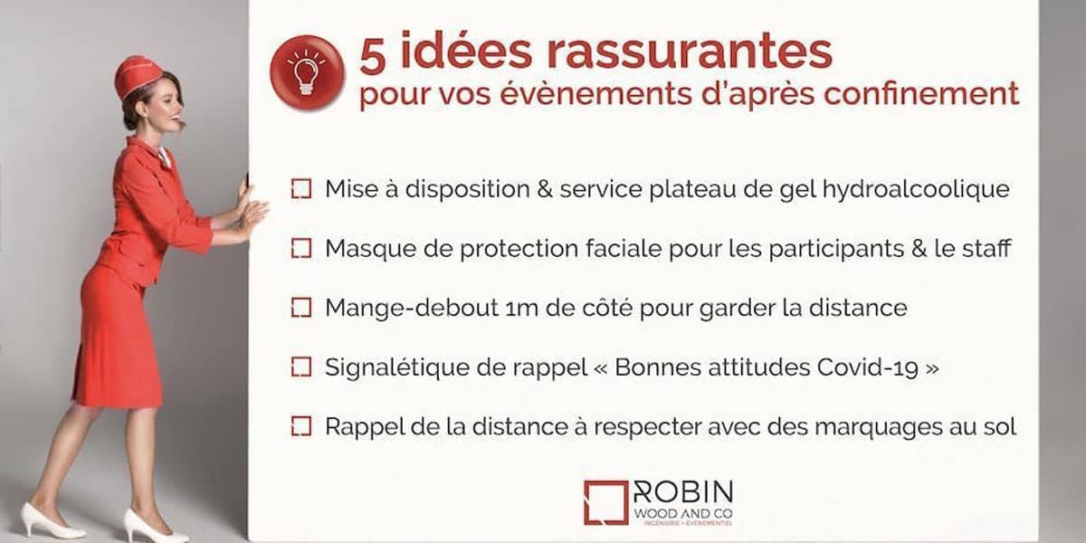 5 Idées Rassurantes Pour Vos Événements D’après Confinement