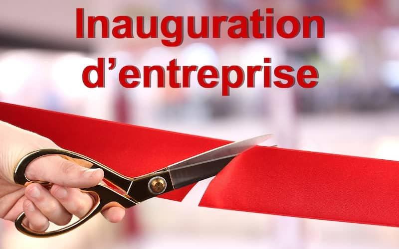 Inauguration Entreprise