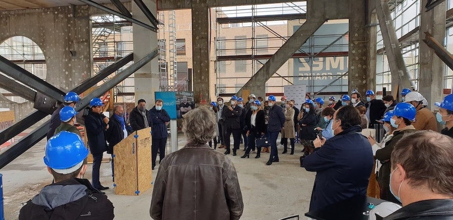 Pose De La Première Pierre - Discours Des Officiels