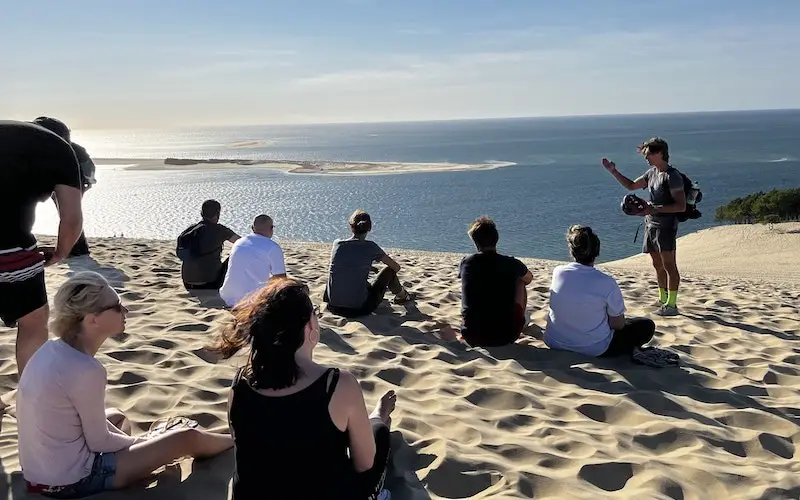 Séminaire sur Arcachon - goûter à la dune du pyla