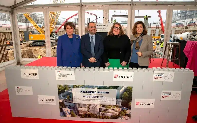 agence événementielle bordeaux - Première pierre et la pose symbolique des briques légo
