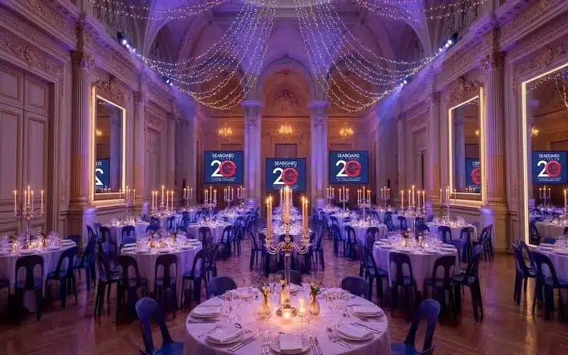agence événementielle bordeaux - Soirée prestigieuse pour un anniversaire d'entreprise