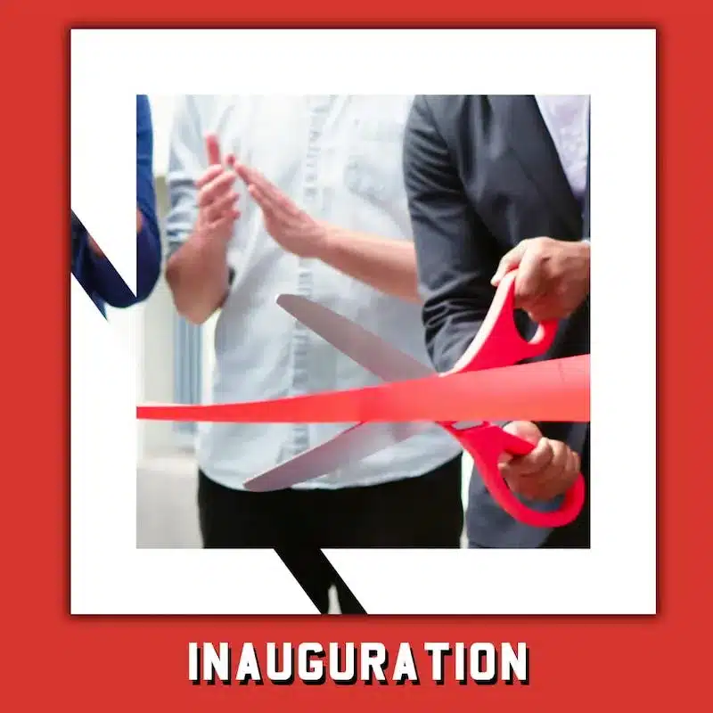 Inauguration D&rsquo;entreprise